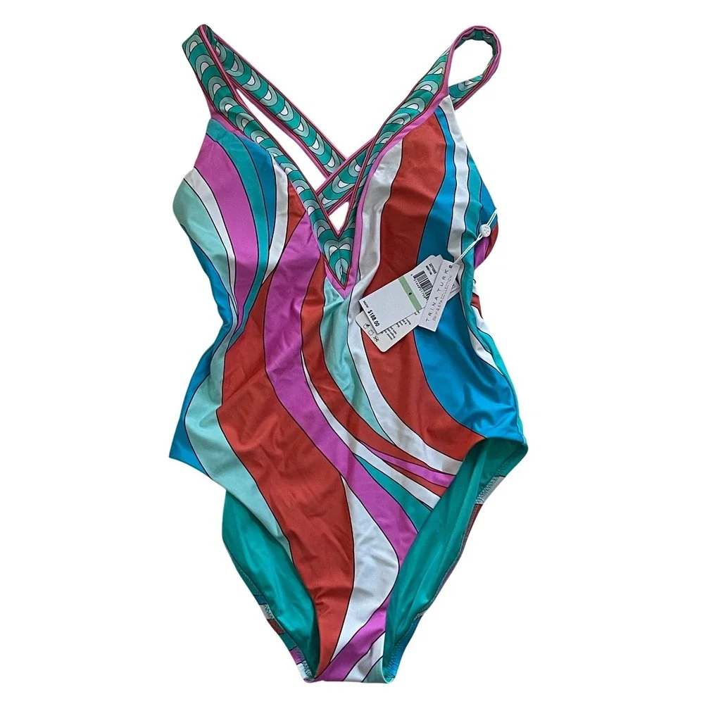 Trina Turk crisscross straps
